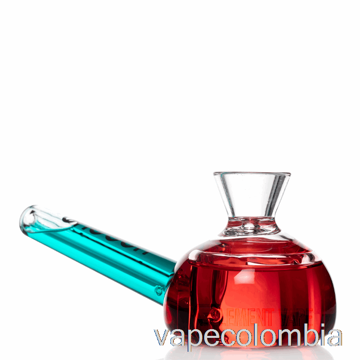 Vape Kit Completo Cheech Glass Dual Bun Freezable Hand Pipe Rojo/azul